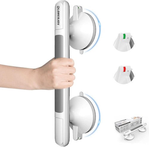 Suction bathroom grab rails - suction,