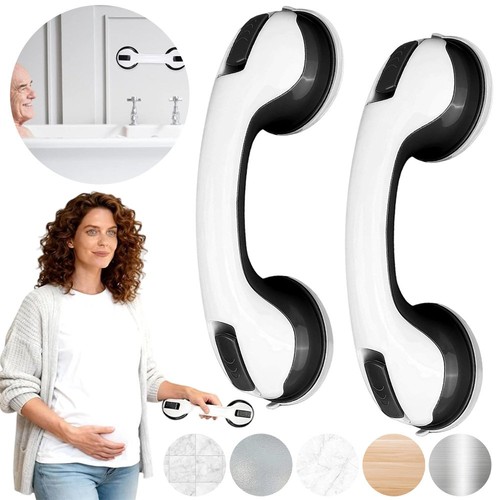 2pcs shower grab - bar, bathroom