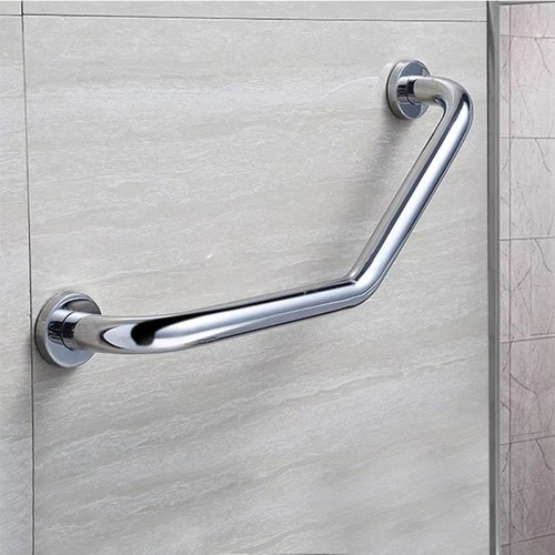 Bathroom angled handrails grip - bathroom,