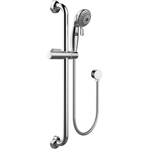 Shower rail kit head set - kit,