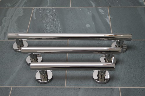 Stainless steel grab - stainless, 35mm