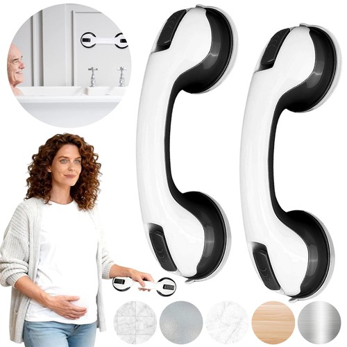 2pcs suction grab - 2pcs, shower